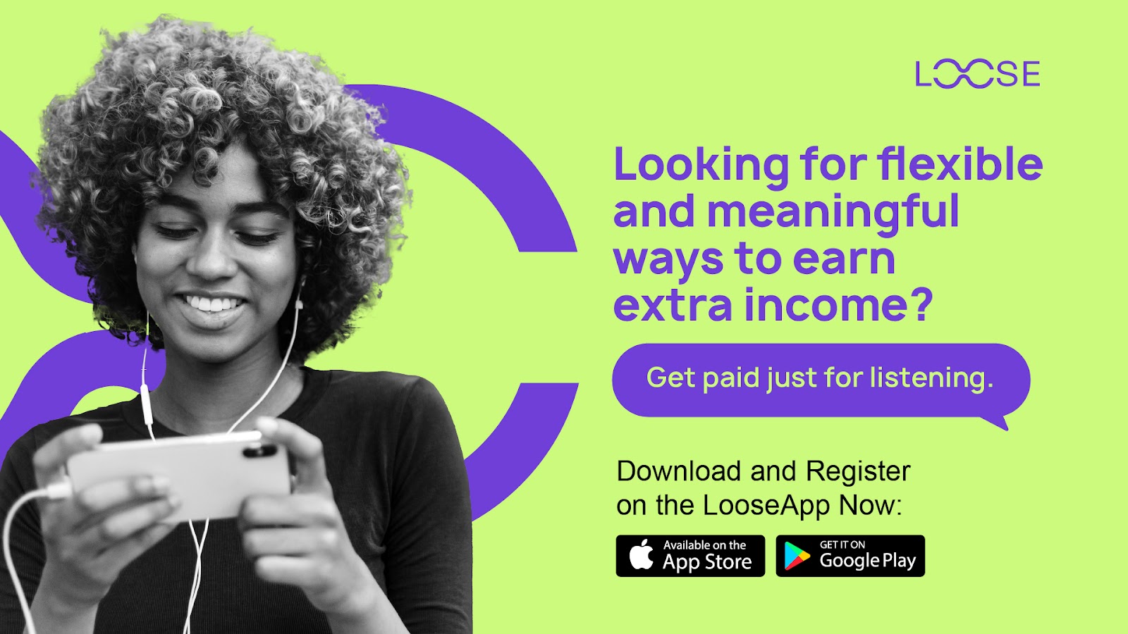 LooseApp - Get Paid for Listening